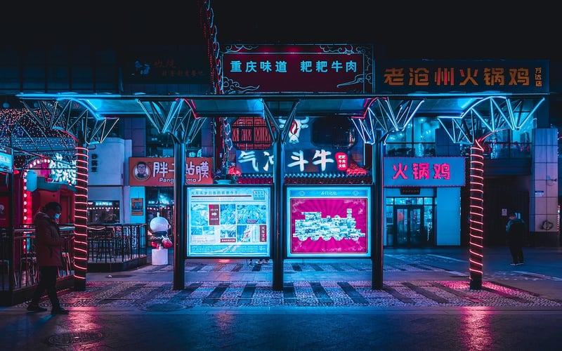 Neon Cityscape